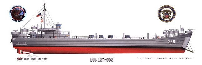 USS LST 596