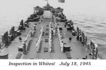 Inspection aboard ship