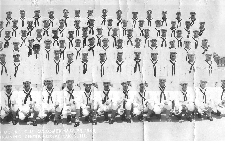 Group photo - Naval Co 1093, 1944